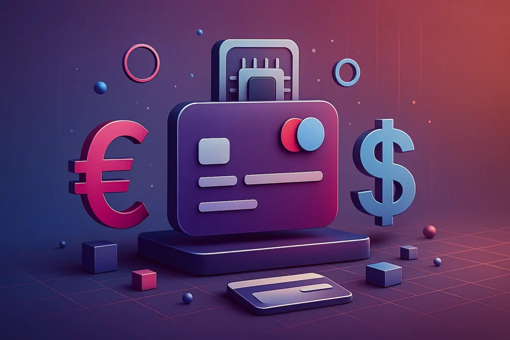 An high definition image showing payment cards and how payment gateways work.